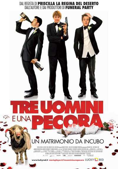 Tre uomini e una pecora